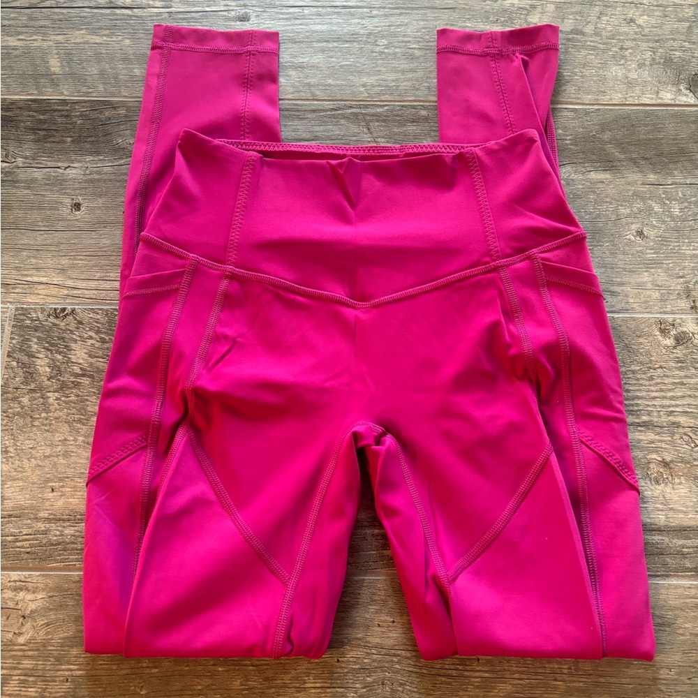 Lululemon All the Right Places High Rise 28” Hot Pink Leggings